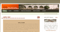 Desktop Screenshot of aia-nysociety.org